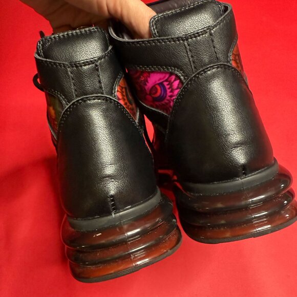 Unique Harajuku Street-Style Men's Fashion Sneakers, Size 10.5 - Picture 6 of 11